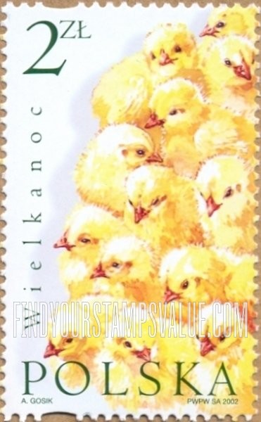 FindYourStampsValue: Easter: Chicks