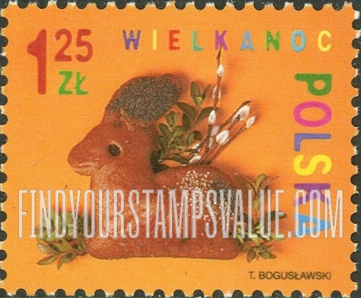 FindYourStampsValue: Easter: Rabbit