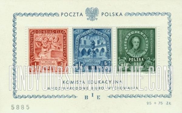 FindYourStampsValue: SEMI-POSTAL - International Bureau of Education