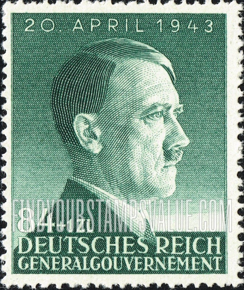 FindYourStampsValue: OCCUPATION SEMI-POSTAL - Adolf Hitler
