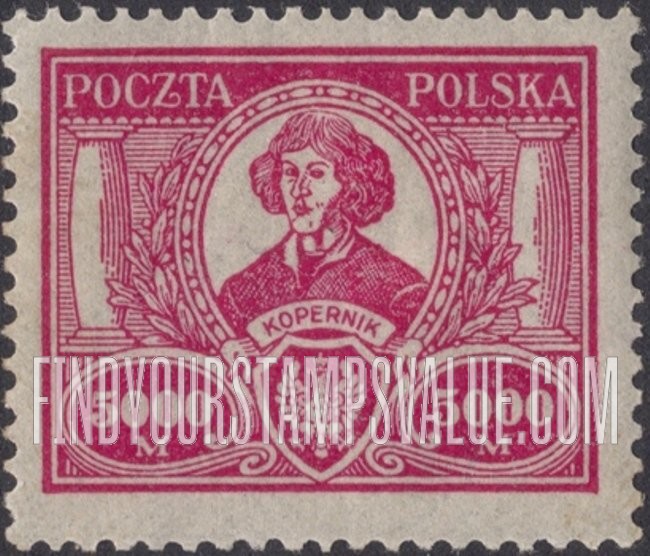 FindYourStampsValue: Nicolaus Copernicus