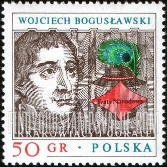 FindYourStampsValue: Polish dramatists: Wojciech Boguslawski (1757-1829)