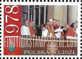 FindYourStampsValue: Election as Pope, 1978