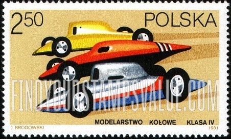 FindYourStampsValue: Racing cars
