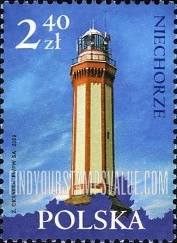 FindYourStampsValue: Lighthouses: Niechorze