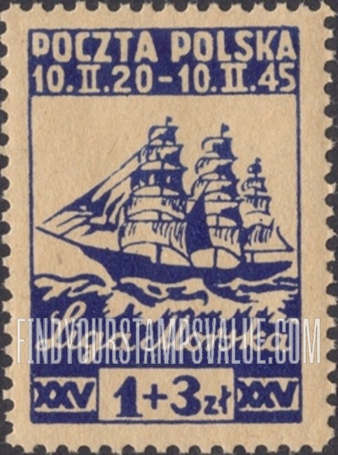 FindYourStampsValue: SEMI-POSTAL - Sailing Vessel