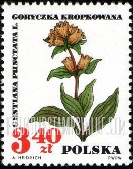 FindYourStampsValue: Medicinal Plants: Gentian