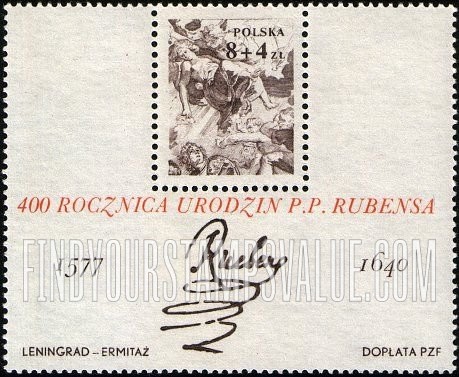 FindYourStampsValue: SEMI-POSTAL - Stoning of St. Stephen, by Rubens