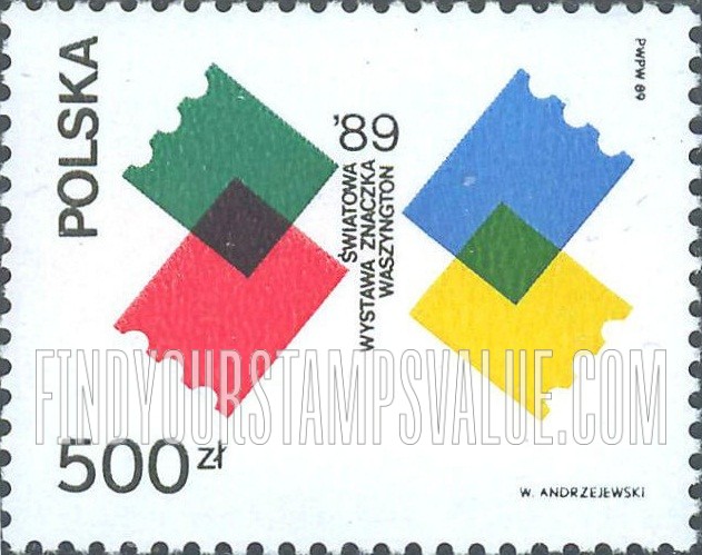 FindYourStampsValue: World Stamp Expo β89, Washington, DC, Nov. 17-Dec.3