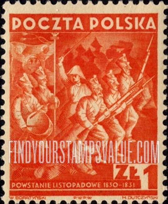 FindYourStampsValue: Polish soldiers