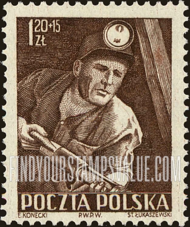 FindYourStampsValue: SEMI-POSTAL - Miner