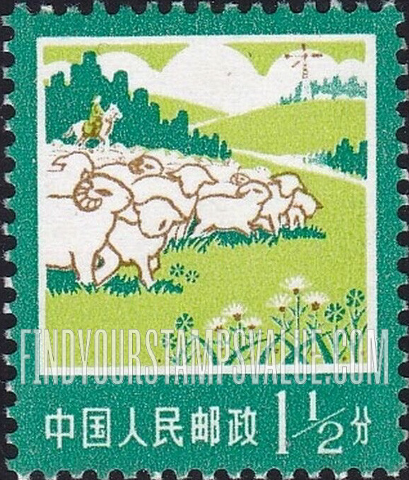 FindYourStampsValue: Sheepherding - 养羊业