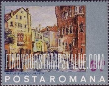 FindYourStampsValue: Paintings of Venice by Marius Bunescu