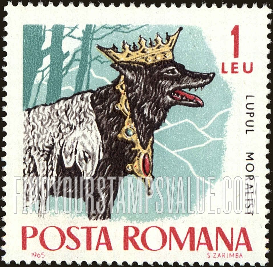 FindYourStampsValue: Fairy Tales: “The Moralist Wolf”