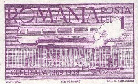 FindYourStampsValue: Three Types of Locomotives