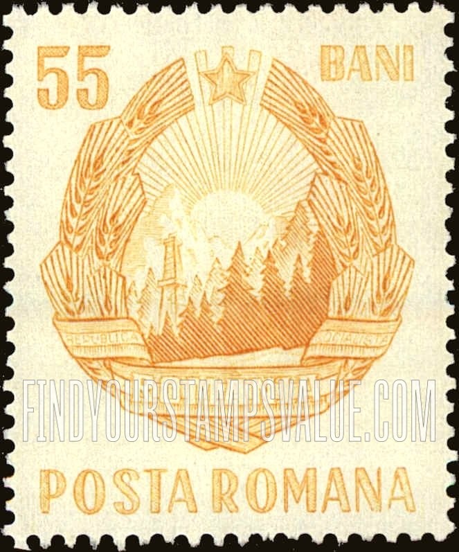 FindYourStampsValue: Arms of the Republic