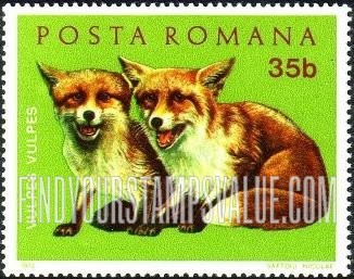 FindYourStampsValue: Young Animals: Foxes