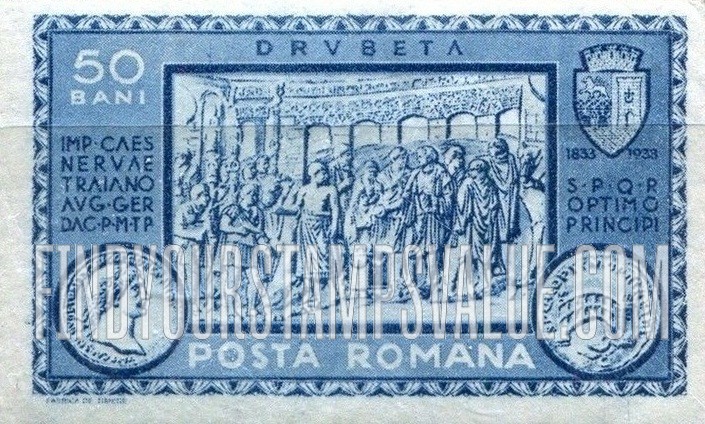 FindYourStampsValue: Inauguration of Trajan’ Bridge