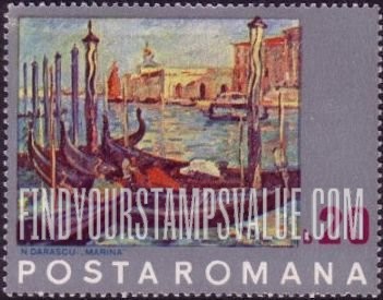 FindYourStampsValue: Paintings of Venice by N. Darascu