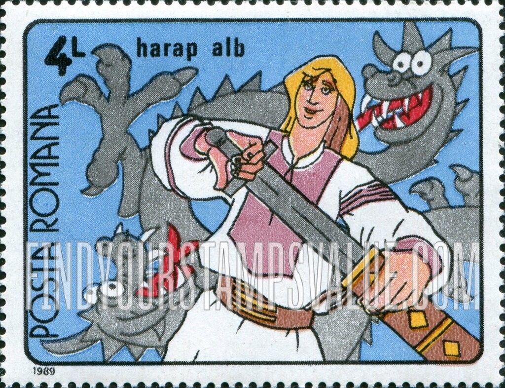 FindYourStampsValue: Harap alb