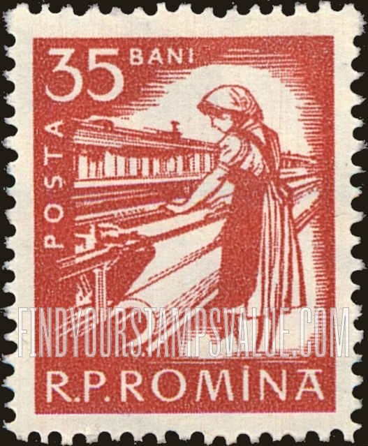 FindYourStampsValue: Textile worker