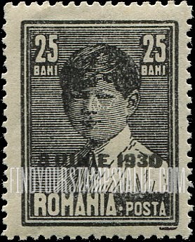 FindYourStampsValue: King Michael: Stamps of 1928-30 Overprinted