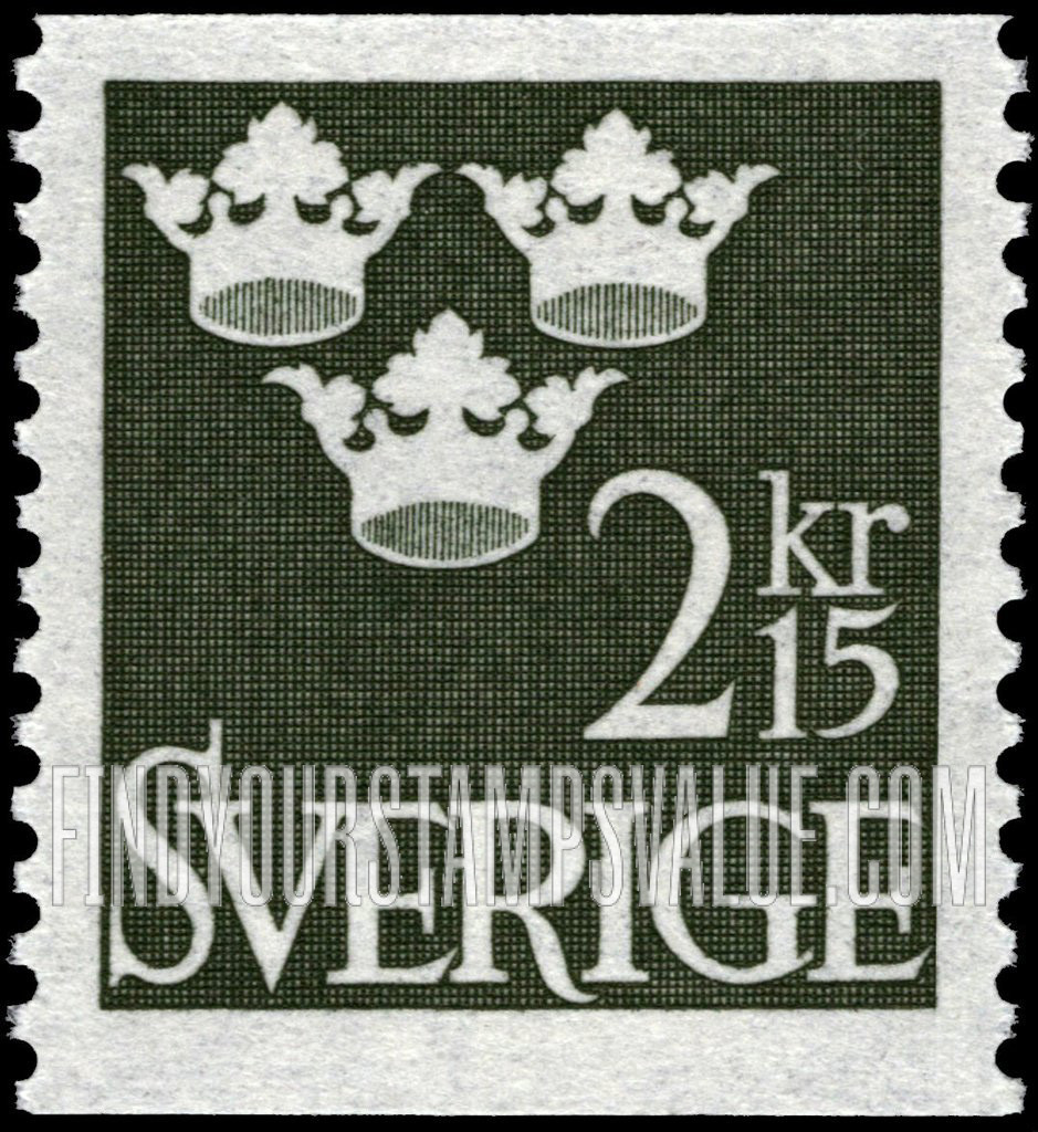 FindYourStampsValue: Three Crowns