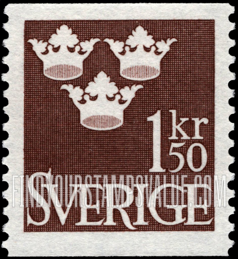FindYourStampsValue: Three Crowns