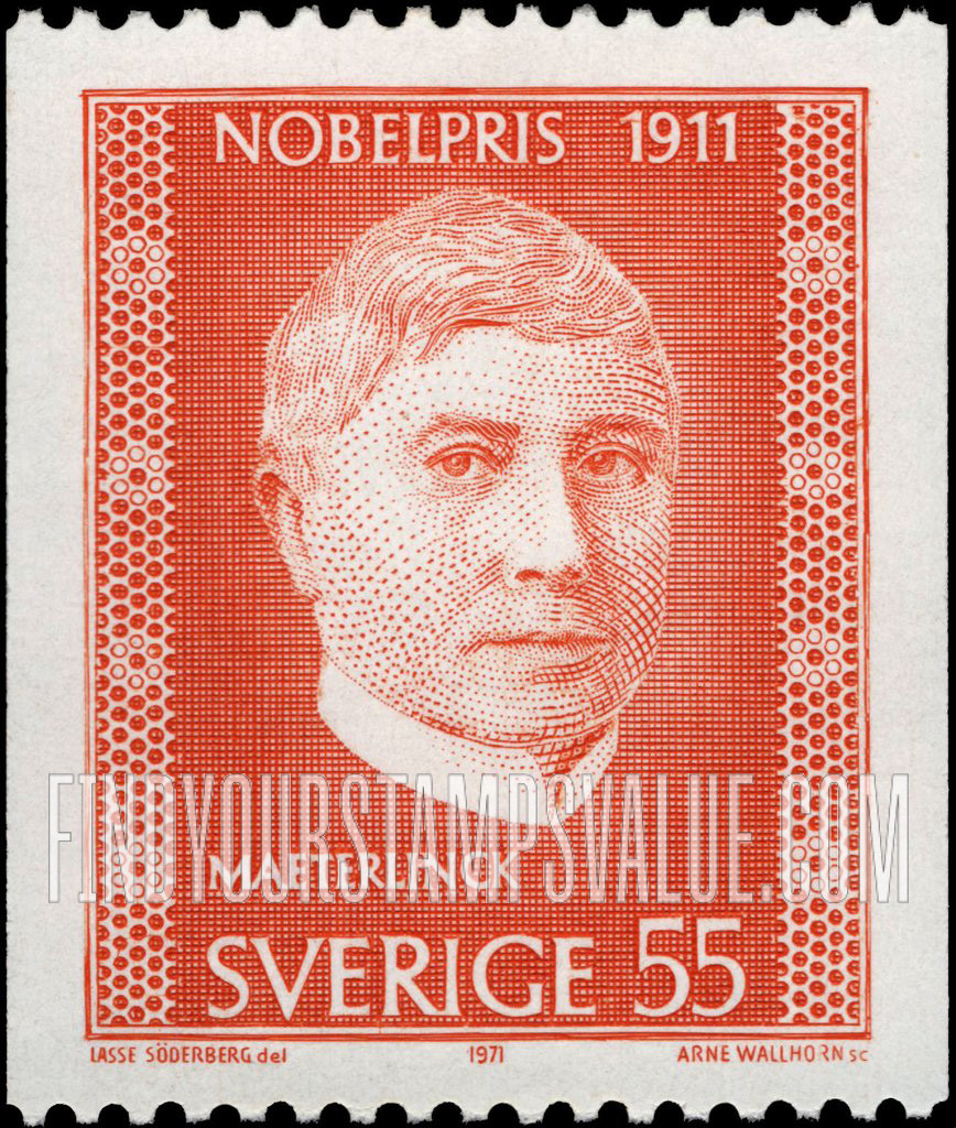 FindYourStampsValue: Maurice Maeterlinck