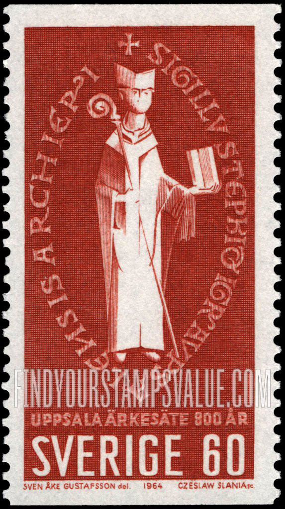FindYourStampsValue: Seal of Archbishop Stephen