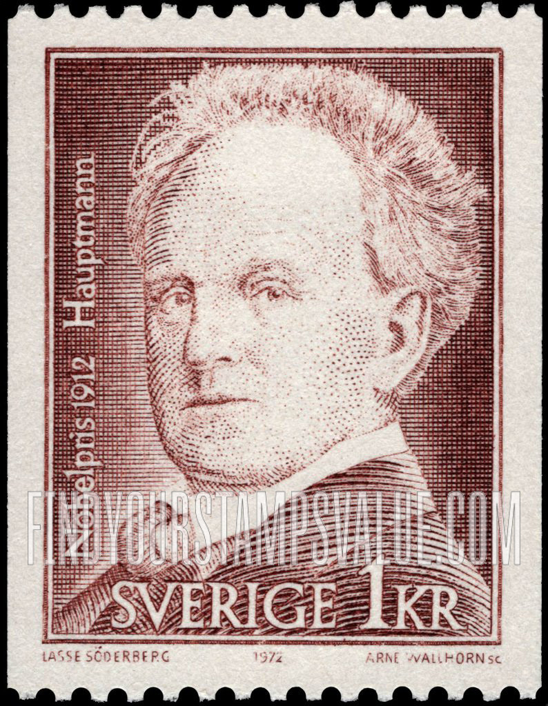 FindYourStampsValue: Gerhart Hauptmann