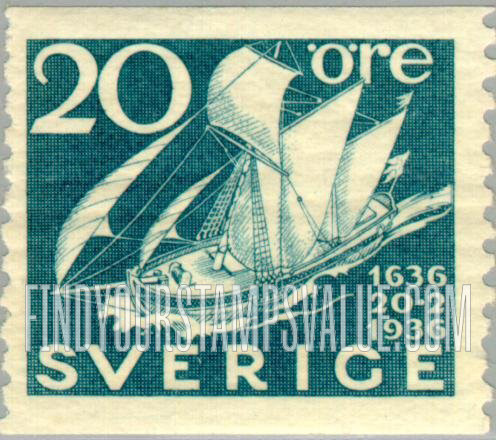 FindYourStampsValue: Old Sailing Packet
