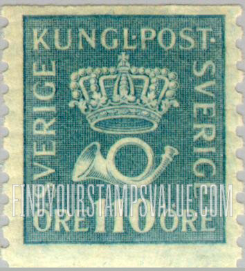 FindYourStampsValue: Crown and Post Horn