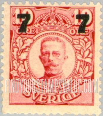 FindYourStampsValue: Gustaf V