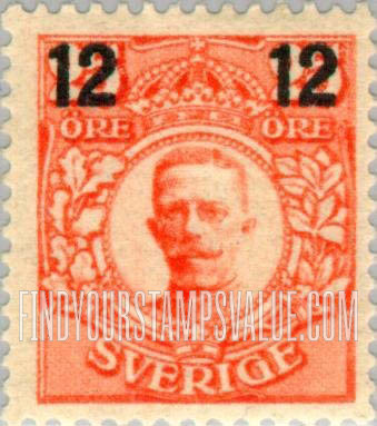 FindYourStampsValue: Gustaf V