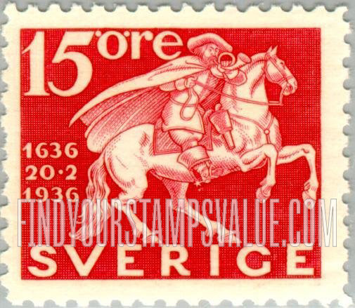 FindYourStampsValue: Mounted Courier