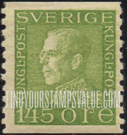 FindYourStampsValue: King Gustaf V