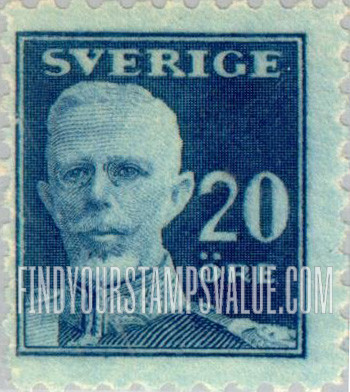 FindYourStampsValue: King Gustaf V