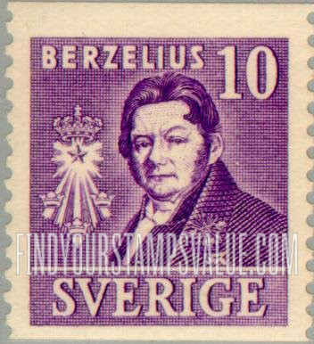 FindYourStampsValue: J. J. Berzelius