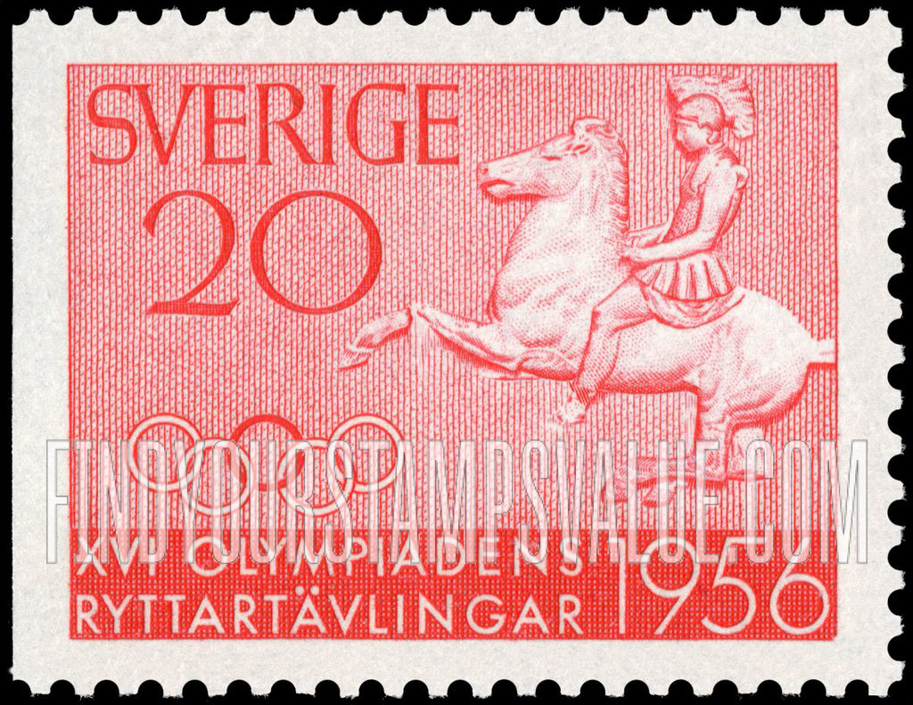 FindYourStampsValue: Greek Horseman