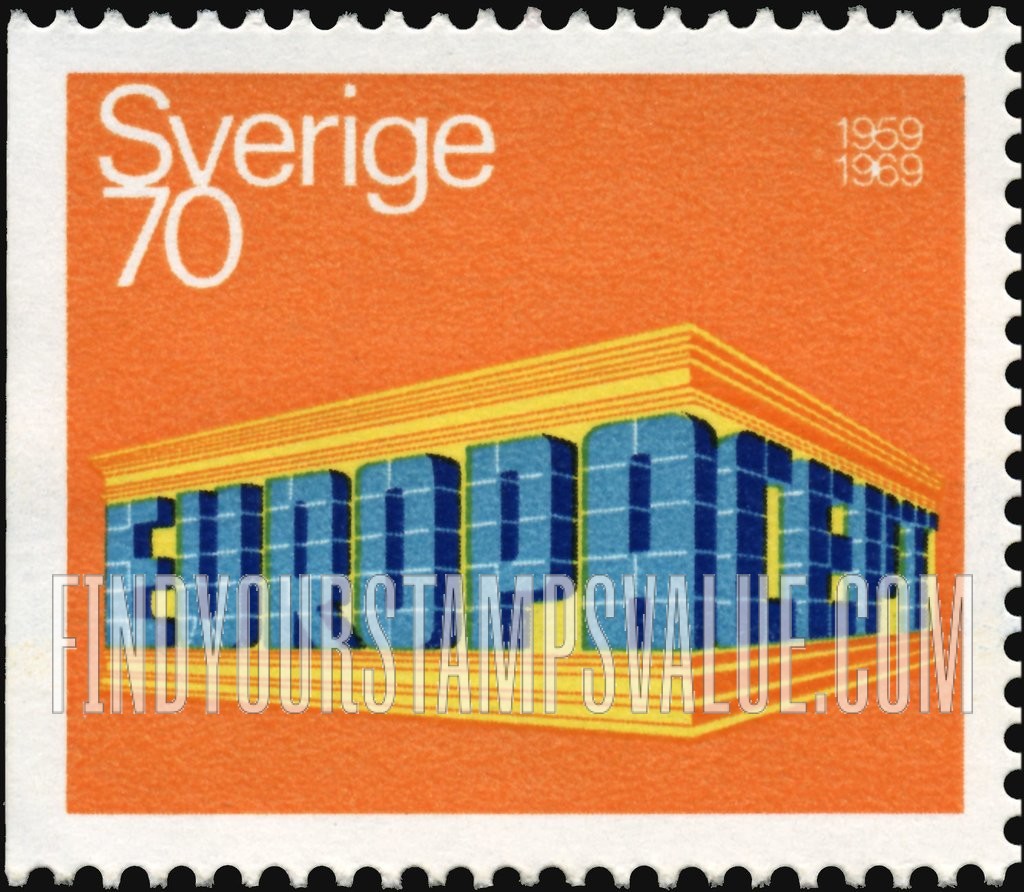 FindYourStampsValue: Europa, 1969