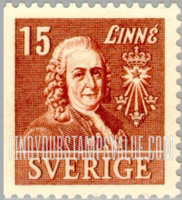 FindYourStampsValue: Carl von Linné