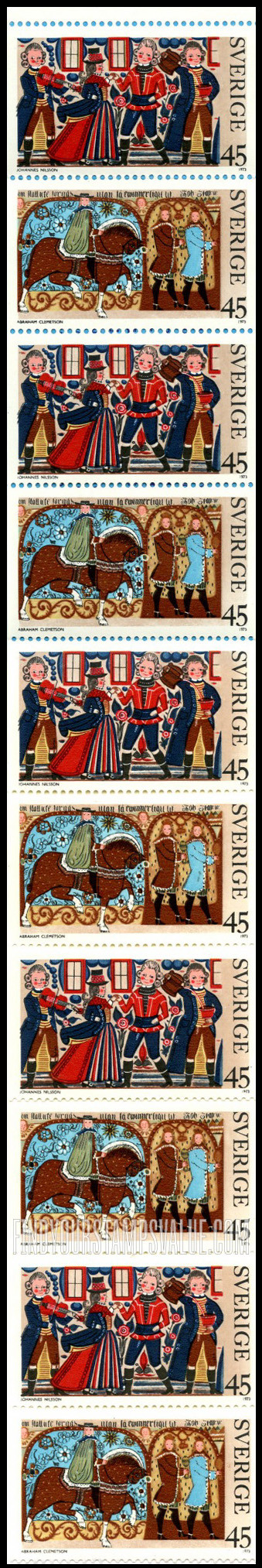 FindYourStampsValue: The Three Kings, Merry country dance