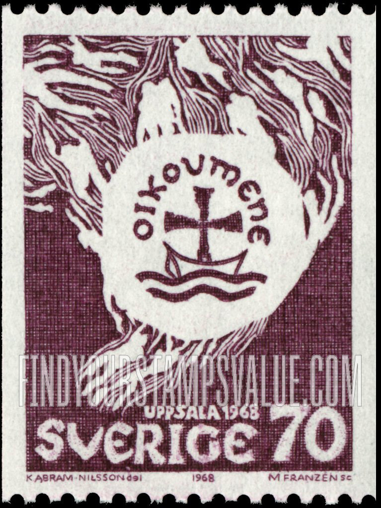 FindYourStampsValue: World Council of Churches’ Emblem