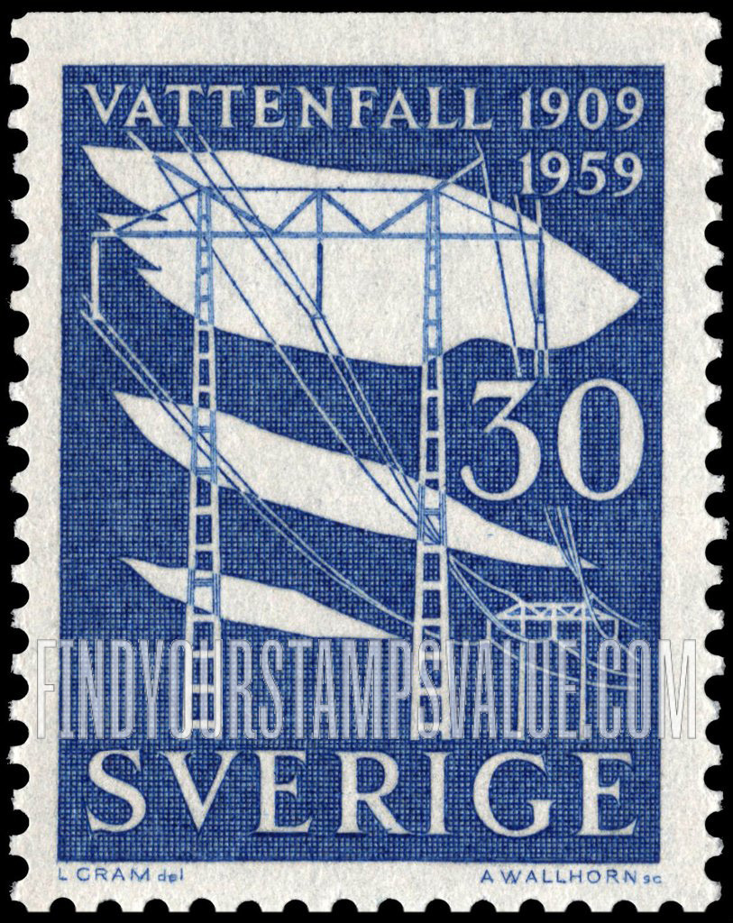 FindYourStampsValue: Electric Power Line
