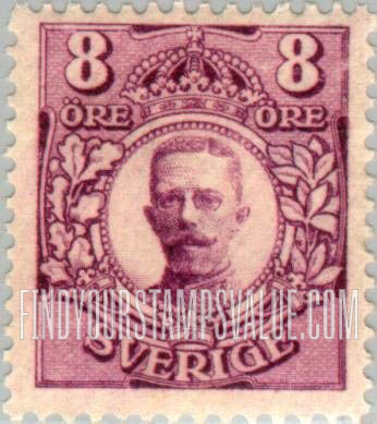 FindYourStampsValue: Gustaf V