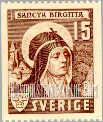 FindYourStampsValue: St. Bridget of Sweden