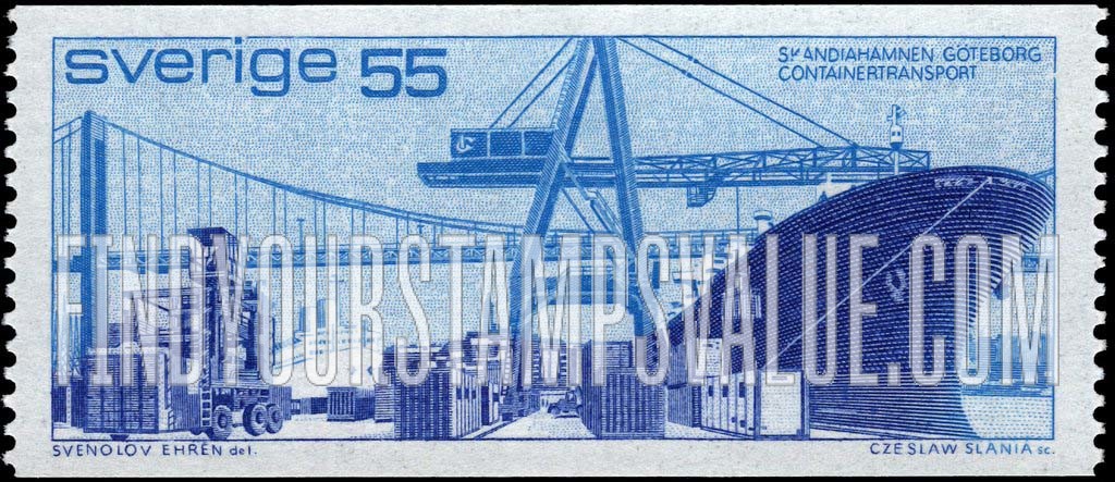 FindYourStampsValue: Gothenburg Harbor
