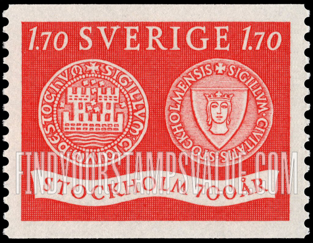 FindYourStampsValue: Original and Present Seals of Stockholm