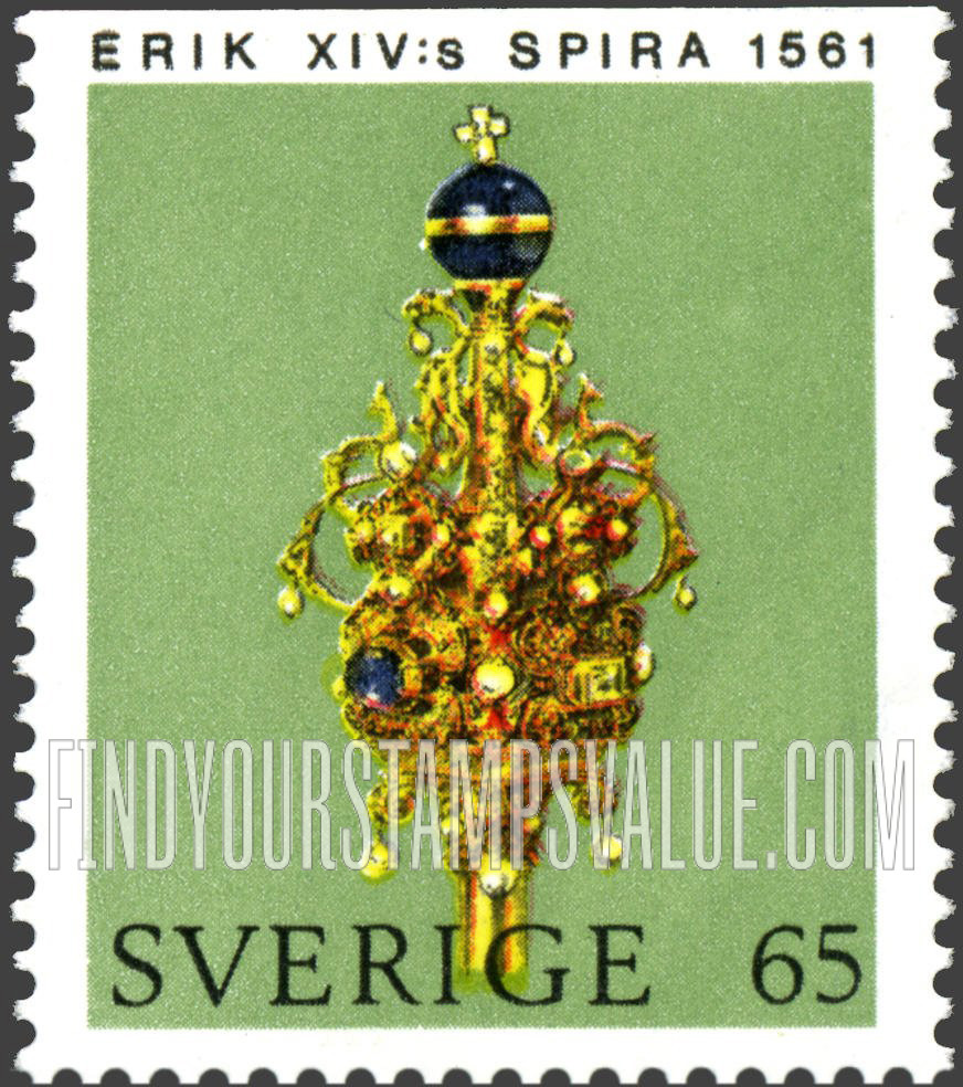 FindYourStampsValue: Swedish Crown Regalia: Scepter